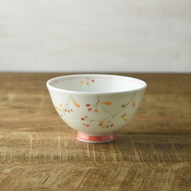 木の実 11cm茶碗 赤 日本製 美濃焼 和食器 ごはん茶わん ご飯茶わん ご飯茶碗 ライスボウル