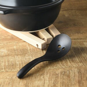 スタンダードカトラリー 取り分けお玉 穴あり シタン インドネシア製 和食器