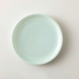 小田陶器 わんなり(Wannari) 16.5cm皿 青白 日本製 美濃焼 和食器 丸皿 丸プレート