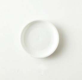 小田陶器 わんなり(Wannari) 10cm皿 白 日本製 美濃焼 和食器 丸皿 丸プレート