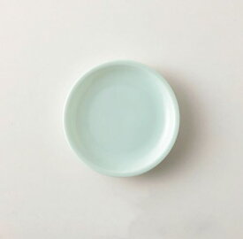 小田陶器 わんなり(Wannari) 10cm皿 青白 日本製 美濃焼 和食器 丸皿 丸プレート