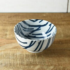 藍ブルー 16cm中ボウル ウッド 日本製 美濃焼 和食器 ボウル 鉢