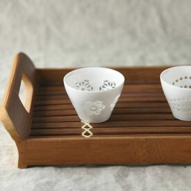 蛍手-ほたるで-広口珍味入 華 中国製 和食器 ボウル 鉢