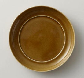 深山(miyama.) 瑞々 まる皿 5寸 うす飴(15cm) 日本製 美濃焼 和食器 丸皿 丸プレート