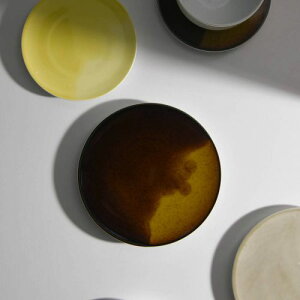 深山(miyama.) casane te-かさね茶器- 菓子皿 飴 日本製 美濃焼 和食器 丸皿 丸プレート