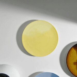 深山(miyama.) casane te-かさね茶器- 菓子皿 浅黄 日本製 美濃焼 和食器 丸皿 丸プレート