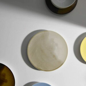 深山(miyama.) casane te-かさね茶器- 菓子皿 薄墨 日本製 美濃焼 和食器 丸皿 丸プレート