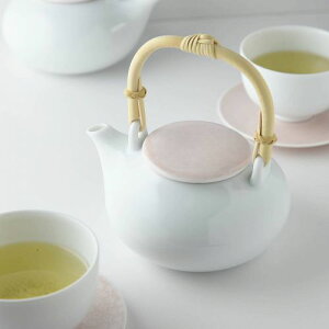 深山(miyama.) casane te-かさね茶器- 土瓶 桜柄・桃釉[茶こしは付属していません] 日本製 美濃焼 和食器