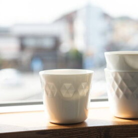 小田陶器 honoka スノー ロック 日本製 美濃焼 洋食器 湯のみ 湯呑み フリーカップ タンブラー