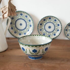 シークレット・ガーデン 13.5cm中ボウル 日本製 美濃焼 洋食器 どんぶり 丼 丼ぶり ドンブリ ボウル