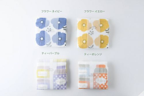 【ギフト】7枚縫い合わせ かや生地ふきん バラエティー8個セット[H303] 日本製 洋食器 | カフェ食器のプチスーベニア