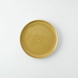 【グッドデザイン賞受賞】TRIP WARE フタ130 キャラメル 日本製 美濃焼 洋食器 丸皿 丸プレート Re食器 SDGs リサイクル サステナブル ヨシタ手工業デザイン室
