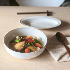 深山(miyama.) racca-ラッカ- 19.5cmボウル ミルキーホワイト 日本製 美濃焼 洋食器 ボウル 鉢