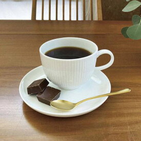 深山(miyama.) racca-ラッカ- ラテカップ&ソーサー ホワイト(白磁) 日本製 美濃焼 洋食器