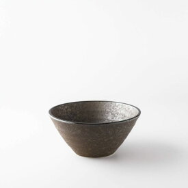チグ 13.5cm多用鉢(高さ:6cm) 黒 日本製 美濃焼 和食器 ごはん茶わん ご飯茶わん ご飯茶碗 ライスボウル Re食器 SDGs リサイクル サステナブル