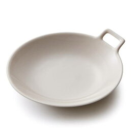 深山(miyama.) totte plate プレートL ベージュ 日本製 美濃焼 洋食器 長皿 変形皿 ロングプレート