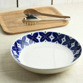 セレーノ 22.5cmパスタボウル 日本製 美濃焼 洋食器 長皿 変形皿 ロングプレート