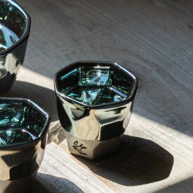 つばめ工房 プラチナブルー 盃 日本製 美濃焼 和食器 湯のみ 湯呑み フリーカップ タンブラー