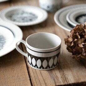 Antico flower アンティコフラワー カップ単品 デイジー 日本製 美濃焼 洋食器 マグカップ ティーカップ コーヒーカップ
