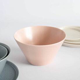 URARAKa(うららか) 18cmボウル コットンピンク 日本製 美濃焼 洋食器 ボウル 鉢
