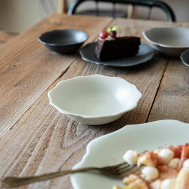 小田陶器 meimei-ware(メイメイ-ウェア) 14.5cm取鉢 稜花 青白 日本製 美濃焼 和食器 ボウル 鉢