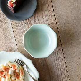 小田陶器 meimei-ware(メイメイ-ウェア) 14.5cm取鉢 八角 青磁 日本製 美濃焼 和食器 ボウル 鉢