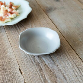小田陶器 meimei-ware(メイメイ-ウェア) 14.5cm取鉢 隅入 薄灰 日本製 美濃焼 和食器 ボウル 鉢