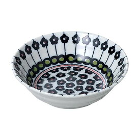 ポタリーフィールド ラインフラワー スモールボウル 13.5cm 日本製 洋食器 ボウル 鉢