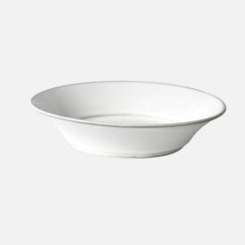 小田陶器 Rondo 19cm オーバルボウル 無地クリーム 日本製 美濃焼 洋食器 ボウル 鉢