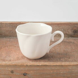 ボン・ティータイム 花形 H1 コーヒー(高さ:8cm) 日本製 美濃焼 洋食器 マグカップ ティーカップ コーヒーカップ