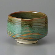 均窯釉の深い色合いの抹茶碗