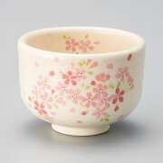 桜紋が可愛らしい野点碗
