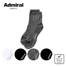 【正規販売店】[Admiral GOLF] ランパント ミドルソックス メンズ ゴルフ ソックス 靴下 アドミラル ゴルフ ADMB4A20 ヤマニゴルフ