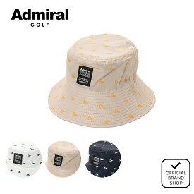 【正規販売店】[Admiral GOLF] リバーシブルバケットハット ハット 帽子 ユニセックス メンズ レディース ゴルフ ハット アドミラル アドミラルゴルフ ADMB4B05 ヤマニゴルフ