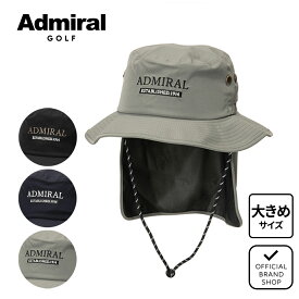 【正規販売店】[Admiral GOLF] ハット トラディショナル ハット 帽子 大きめサイズ メンズ レディース ユニセックス ゴルフ ハット アドミラル ADMB5B05 ヤマニゴルフ