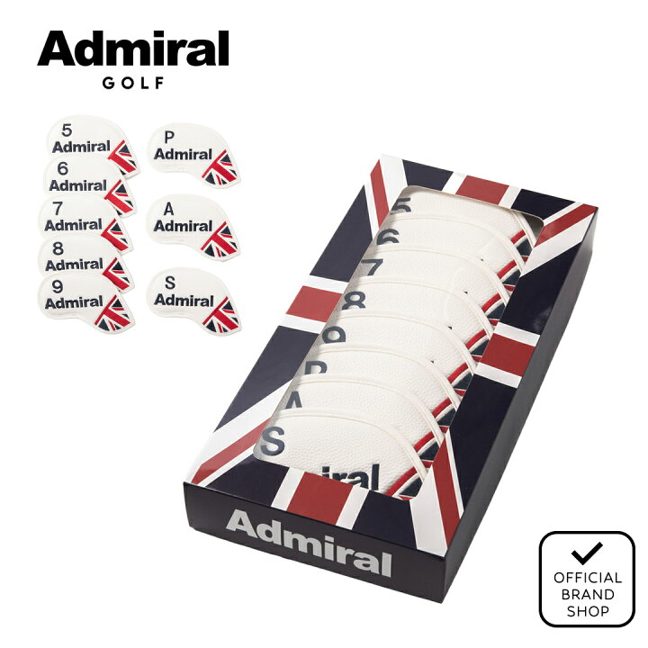 楽天市場】【正規販売店】[Admiral GOLF] ヘッドカバー アイアンセット 