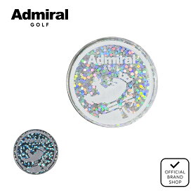 【正規販売店】[Admiral GOLF] マーカーアクリルメタル ユニセックス メンズ レディース ゴルフ マーカー リバーシブル アドミラル ADMG5BM2 ヤマニゴルフ