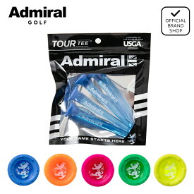【正規販売店】[Admiral GOLF] TOUR TEE NEON ツアーティーネオン コラボ商品 4本パック ロングティー ユニセックス メンズ レディース ゴルフ ティー アドミラル ADMG6AT1 ヤマニゴルフ