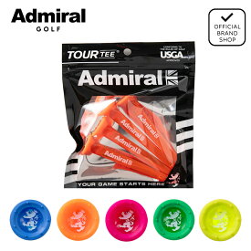 【正規販売店】[Admiral GOLF] TOUR TEE NEON ツアーティーネオン コラボ商品 4本パック ロングティー ユニセックス メンズ レディース ゴルフ ティー アドミラル ADMG6AT1 ヤマニゴルフ