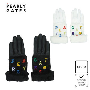 �y50%OFF�z�y���K�̔��X�z[PEARLY GATES] �t�F�C�N�t�@�[�ؑ֍��烍�S�O���[�u(����p) (LADIES) ���f�B�[�X �S���t �O���[�u ��� �p�[���[�Q�C�c 053-4185006 PAMG3BU ���}�j�S���t *