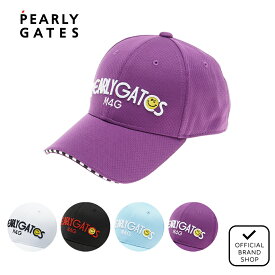 【正規販売店】[PEARLY GATES] ハニカムメッシュBASICロゴUVキャップ (UNISEX) キャップ 帽子 ユニセックス メンズ レディース ゴルフ パーリーゲイツ 053-5287601 PAMG56MF ヤマニゴルフ