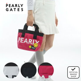 【正規販売店】[PEARLY GATES] ロゴ×PG SMILEカートバッグ (UNISEX) ゴルフバッグ ラウンドバッグ ゴルフ バッグ パーリーゲイツ 053-5981352 PAMG5CQF ヤマニゴルフ