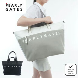 PEARLY GATES パーリーゲイツ メッシュ×ラバー ロッカーバッグ