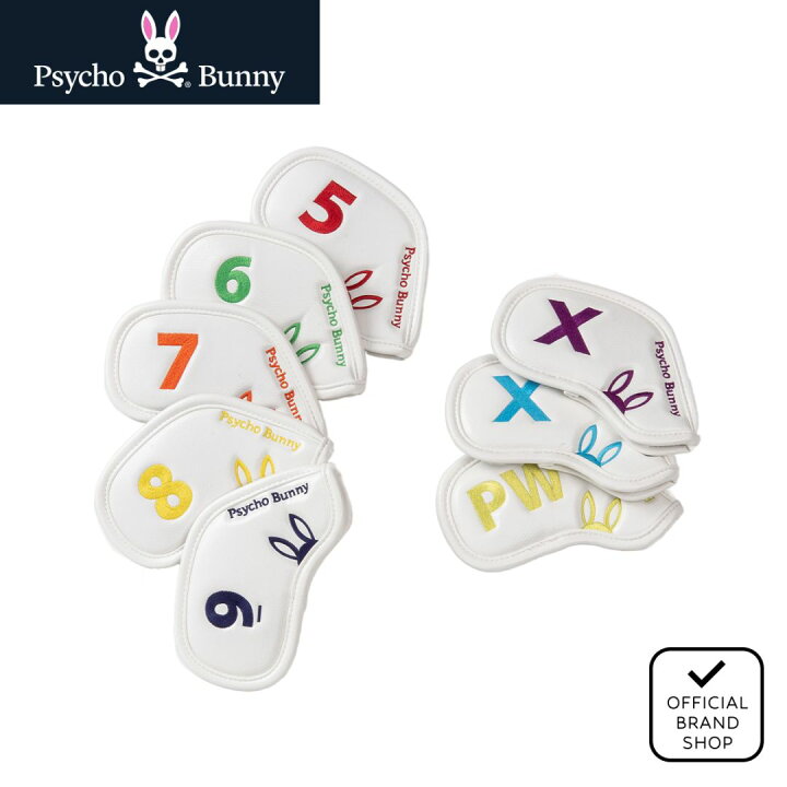 Psycho Bunny ICサイズヘッドカバー （サイコバニー]ヘッドカバー 