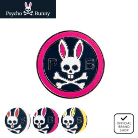 【正規販売店】[Psycho Bunny] マーカー PB 2.8 BUNNY ユニセックス メンズ レディース ゴルフ マーカー サイコバニー PBMG3SM1 ヤマニゴルフ