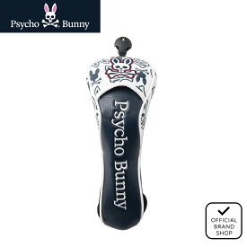 【正規販売店】[Psycho Bunny] ヘッドカバー フェアウェイ MONOGRAM ユニセックス メンズ レディース ゴルフ ヘッドカバー フェアウェイ サイコバニー PBMG5FH2 ヤマニゴルフ