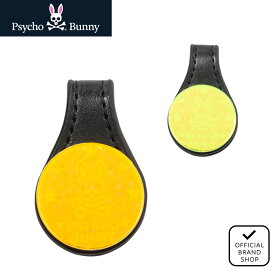 【正規販売店】[Psycho Bunny] マーカーアクリルメタル クリップセット 3.0 ユニセックス メンズ レディース ゴルフ マーカー サイコバニー PBMG5FM4 ヤマニゴルフ