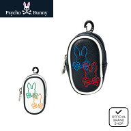 【正規販売店】[Psycho Bunny] ボールポーチ LOGOART ユニセックス メンズ レディース ゴルフ ボールポー…