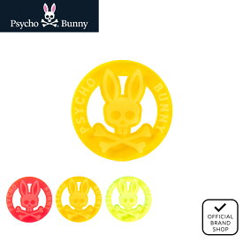 【正規販売店】[Psycho Bunny] NEONマーカー 4.0cm PB ユニセックス メンズ レディース ゴルフ マーカー ネオンマーカー サイコバニー PBMG6AM2 ヤマニゴルフ