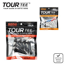 【正規販売店】TOUR TEE MINI 6本パック ユニセックス メンズ レディース ゴルフ ティー （golf） TEMGNTE2 ヤマニゴルフ